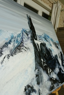 mathilde-evrard-art - Massif du Mont Blanc