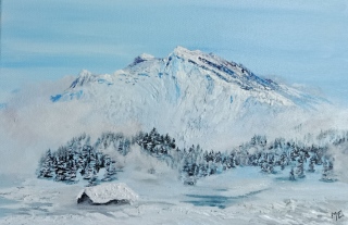 Plateau des Glieres - Massif du Mont Blanc