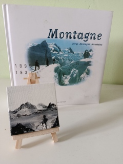 mathilde-evrard-art - Serie cyclisme sur mini toiles