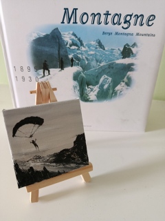 mathilde-evrard-art - Série parapente sur mini toiles